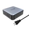 GAN 140W PD65W / PD20W / QC3.0 USB Five Port Laptop Adapter