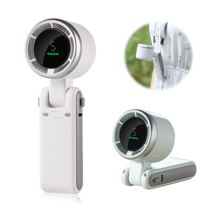 ENKAY Hat-Prince 3600mAh Battery Max 8H Cooling times Foldable Neck Turbo Fan with Digital Display