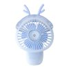 Desktop Folding Spray Mini Fan Cartoon Humidification Water Jet Fan