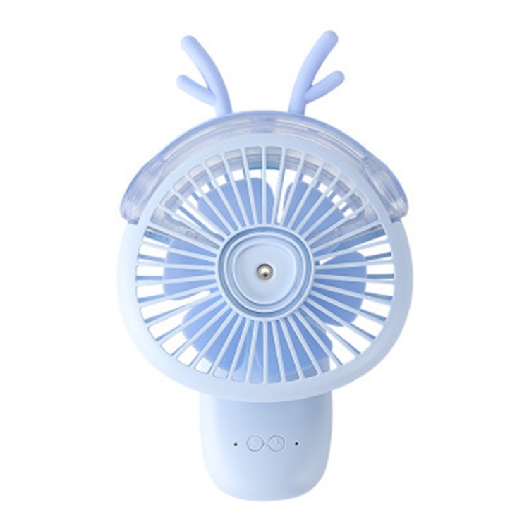 Desktop Folding Spray Mini Fan Cartoon Humidification Water Jet Fan