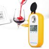DR401 Digital Display Refractometer Brix 0-50% Alcohol Range 0~22% Refractometer Beer Wine Fruit Grape Sugar Saccharimeter