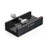 ORICO  MH4PU-P Aluminum Alloy 4 Port USB3.0 Clip-type HUB