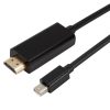 1080P HD DisplayPort DP to HDMI Adapter Cable Cord 1.8M Display Port to HDMI Cable 1080P Video Connector for PC Notebook