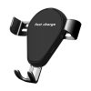 KT-C5 15W Rotatable Car Gravity Wireless Charger Air Outlet Mobile Phone Holder