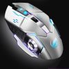 WARWOLF Q8 Wireless Rechargeable Mouse Glowing Gaming Mouse