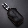 Multifunctional Hook Up Leather Car Key Bag