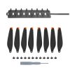 Sunnylife MM3-SN443 For Mini 3 Pro Propeller Blades + Silicone Folding Storage Bag