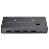 KCEVE-201TC HDMI +Type-C Input 2 In 1 Out 4K 60HZ KVM HD Switcher