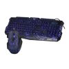 HXSJ J60 Crack Three-color Backlit Keyboard And Colorful Backlit Mouse Set