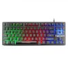 ZIYOULANG K16 87 Keys Colorful Mixed Light Gaming Notebook Manipulator Keyboard, Cable Length: 1.5m