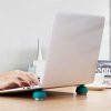 Creative Laptop Compact Portable Invisible Mushroom Stand Desktop Heightening Fan Heater Shelf