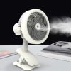 Desktop Office Small Fan USB Charging Clip Fan