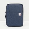 Multi-functional A4 Document Bags Portable Waterproof Oxford Cloth Storage Bag for Notebooks，Size: 33cm*24*3.5cm