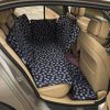 Waterproof Rear Back Pet Dog Car Seat Cover Mats Hammock Protector With Safety Belt