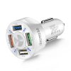 BK-358 3A QC3.0 4USB Car Charger One For Four Mobile Phone Car Charger