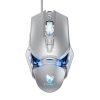 T-WOLF G530 USB Interface 7-Buttons 6400 DPI Wired Mouse Mechanical Gaming Macro Definition 4-Color Breathing Light Gaming Mouse, Cable Length: 1.5m