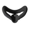 2 PCS GS0090 Eye Mask Face Mask Shading Anti-Sweat Silicone Protective Cover For Oculus Quest2