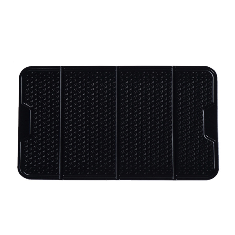 2 PCS R-1337 Multifunctional Folding Bracket Car Center Console Adhesive Bracket Mobile Phone Anti-Slip Mat Storage Mat