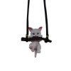 2 PCS Car Pendant Car Decoration Cat Pendant