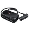 Car Charger Cigarette Lighter 1 In 3 Mobile Phone USB Car Charger