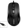 2 PCS Cadeva 006 3 Keys Wired Mouse Household Computer Mouse