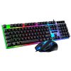 ZGB G21B Colorful Glow USB Wired Keyboard Mouse Set