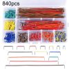 14 Lengths Jumper Wire U Shape Solderless Breadboard Jumper Wire Kit