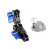 Aluminium Alloy 360 Degree Rotating Mount Adapter Adjustable Arm Connector for GoPro HERO9 Black / HERO8 Black /7 /6 /5 /5 Session /4 Session /4 /3+ /3 /2 /1, DJI Osmo Action, Xiaoyi and Other Action Cameras