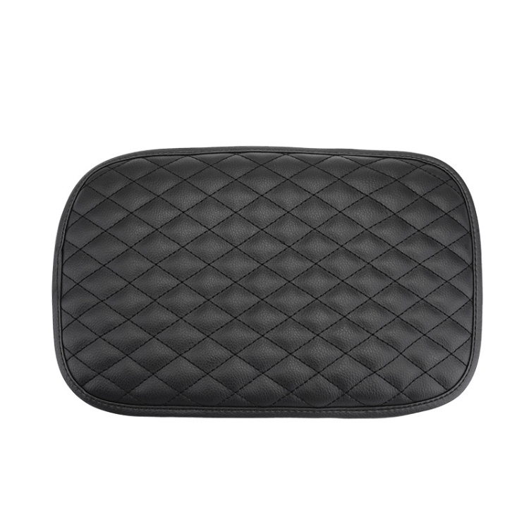 Leather Car Universal Central Armrests Pad Anti-Slip Armrest Box Mat
