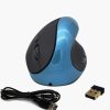 JSY-03 6 Keys Wireless Vertical Charging Mouse Ergonomic Vertical Optical Mouse