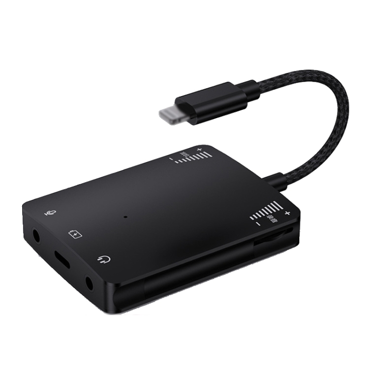 8 Pin Live Mobile Phone Sound Card Converter