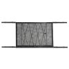 Car Ceiling Storage Net Bag Draw Rope Double-Layer Zipper Car Storage Net Pocket
