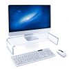 SYC0043 2 PCS Computer Monitor Desktop Increased Acrylic Base
