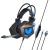 Soyto SY-G15 Luminous Gaming Computer Headset, Cable Length: 2m
