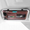 DERANFU Car Sun Visor Storage Multi-Function CD Clip Glasses Clip