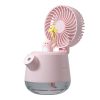 A04a USB Cute Pet Kettle Spray Desktop Fan