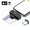 Rocketek CSCR3 Smart CAC Card Reader Type-C Bank Tax Declaration SIM Card/IC Card ID Card Reader