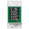 Peacefair PZEM-008 4 In 1 Multifunctional AC Digital Display Rail Monitor