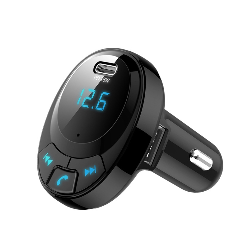 BT09 Car Bluetooth MP3 Digital Display Dual USB Charger