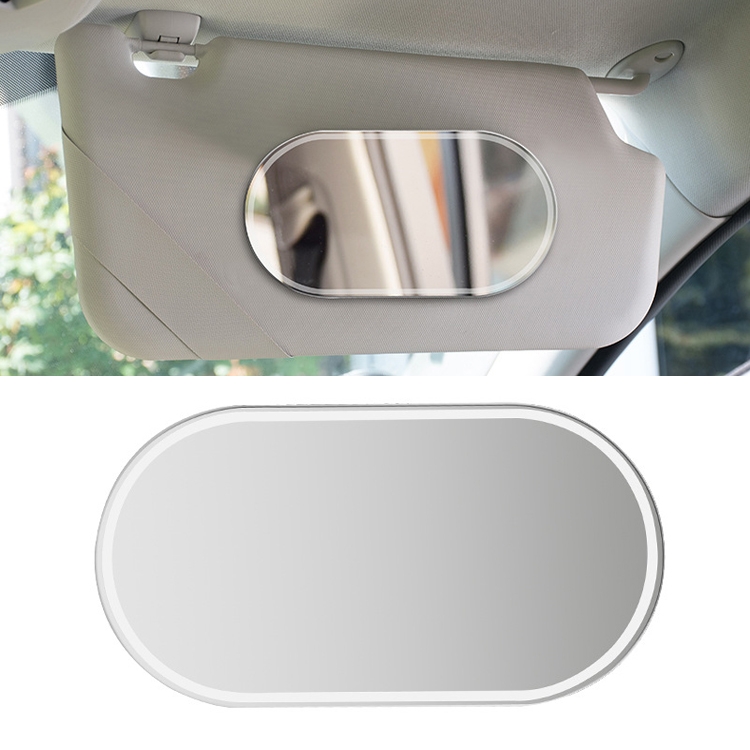 Sun Visor High-Definition Mirror Stainless Steel Makeup Mirror