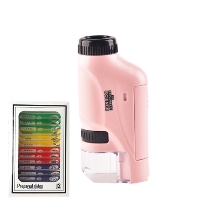Children Handheld Portable Laboratory Equipment Microscope Toys