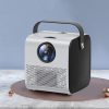 Q3 4K Mobile Phone Projector Home Office Integrated Projector,EU Plug