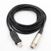 3m Microphone Connection Computer Cable USB To XLR