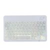 78 Keys 10 Inch RGB Colorful Backlit Bluetooth Keyboard For Mobile Phone / Tablet