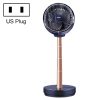 Shaking Head Air Circulation Fan Household Silent Bedroom Floor Fan, US Plug