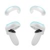 1 Pair Controller Grip Anti-collision Silicone Ring for Meta Quest 2