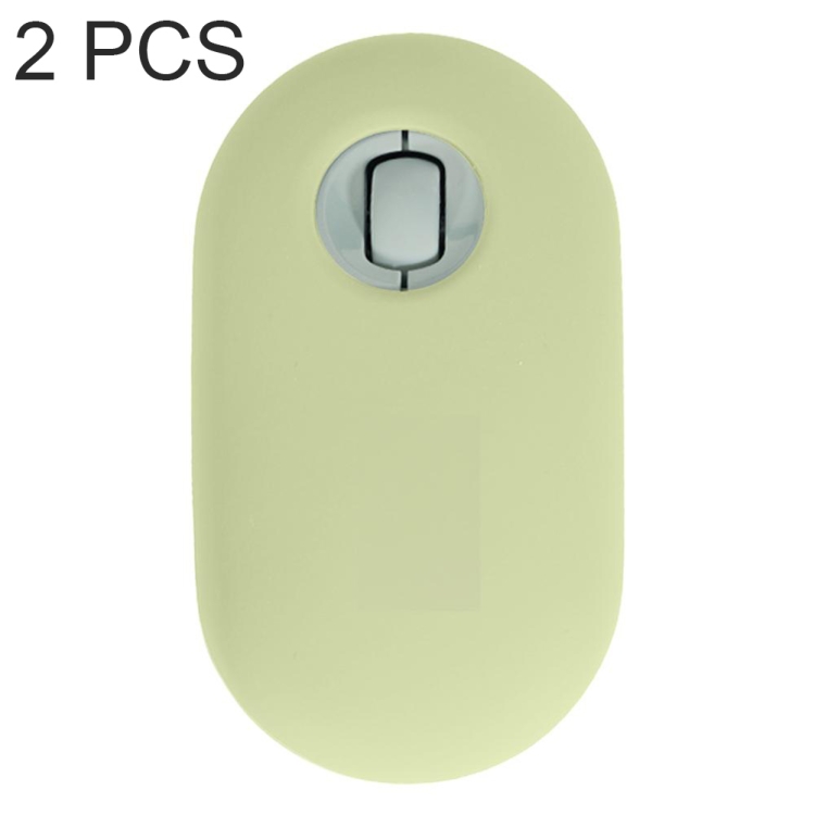 2 PCS Silicone Dustproof Wireless Mouse Protective Case For Logitech Pebble