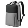 Bopai 61-68118 Multifunctional Wear-resistant Anti-theft Laptop Backpack with USB Charging Hole
