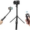 YUNTENG 2288 Bluetooth Remote Control Phone Selfie Rod Tripod Portable Live Broadcast Bracket