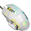 LEAVEN X6 6 Keys Game Computer Ergonomic Wired Mouse, Cable Length: 1.42m